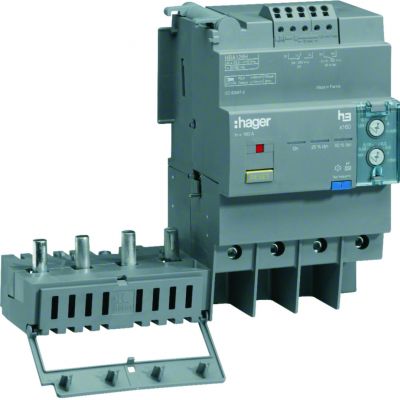 Blok różnicowo-prądowy 4P 125A regulowany HBA126H HAGER (HBA126H)