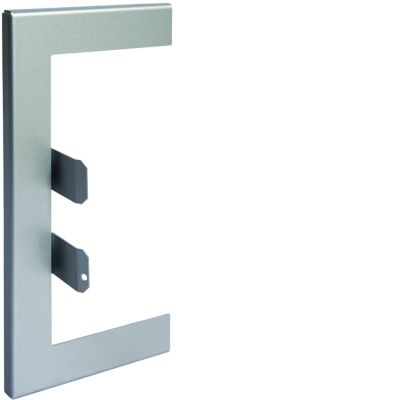 tehalit.BRAP Maskownica przebicia 65x130 stal aluminium BRAP65130WLAN HAGER (BRAP65130WLAN)
