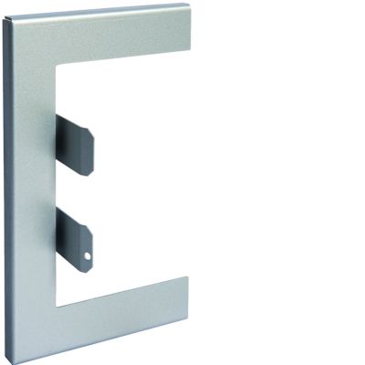 tehalit.BRAP Maskownica przebicia 65x100 stal aluminium BRAP65100WLAN HAGER (BRAP65100WLAN)