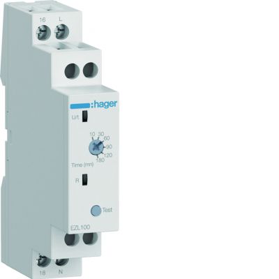 Przekaźnik czasowy do testowania awaryjnego oświetlenia 230V (EZL100)