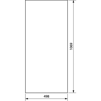 univers Drzwi lewe do obudowy IP44/54 1100x1050mm FZ024N HAGER (FZ024N)
