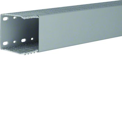 tehalit.LKG Kanał grzebieniowy PVC z pokrywą 75x75mm szary LKG7507507030B HAGER (LKG7507507030B)