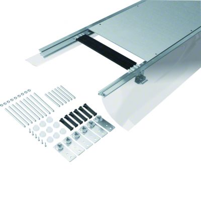 tehalit.BK Kanał współpoziomy boczna folia ochronna BKF 400x(45-70)mm stal BKF400045 HAGER (BKF400045)