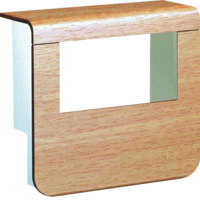 tehalit.SL Pokrywa nośnika urządzeń 20x55 2*45x45 buk SL20055932D2 HAGER (SL20055932D2)