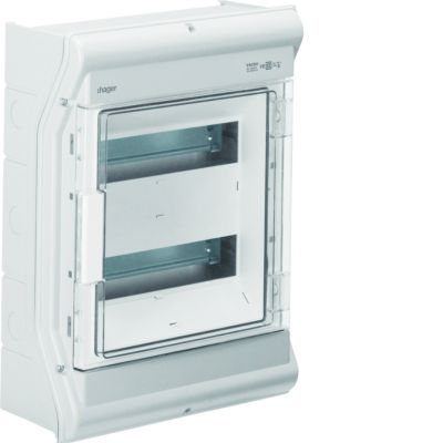 Rozdzielnica modułowa 2x12 natynkowa odporna UV IP65 Vector VE212SN HAGER (VE212SN)