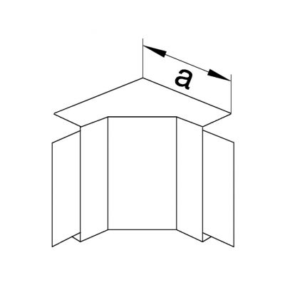 tehalit.LF/ateha Kąt wewnętrzny 30x30mm biały (LF3003049016)