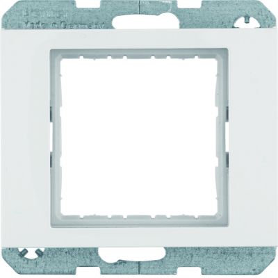 BERKER K.1 Zestaw adaptacyjny do modułów systo 45x45mm biały połysk 14407009 HAGER (14407009)