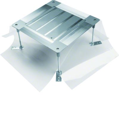 tehalit.UK Uniwersalna puszka podłogowa na nóżkach rozmiar 2 215-265mm stal UDH2215265 HAGER (UDH2215265)