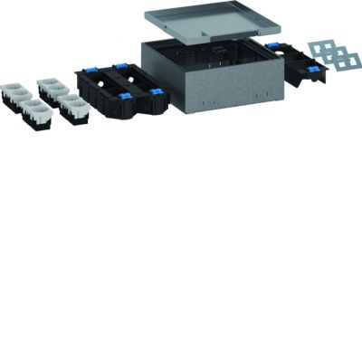 tehalit.VE-EE Zestaw puszka podło-montazowa IP30 5kN Q12 251x251 15mm stal (UDKQ12E15)