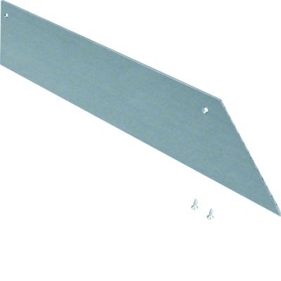 tehalit.AK Końcówka 1-str skos pokrywy 250X70mm stal AKE2500701 HAGER (AKE2500701)