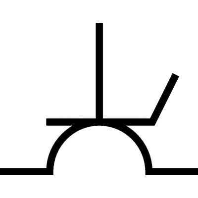 BERKER R.1/R.3 Gniazdo SCHUKO z pokrywą czarny 47512045 HAGER (47512045)