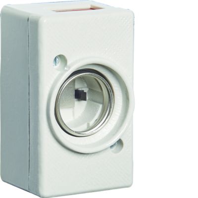 Gniazdo bezp. ceram. DIII E33 1P 63A 500V na płytę zac.pałąk. 10mm2 LE33KPS HAGER (LE33KPS)