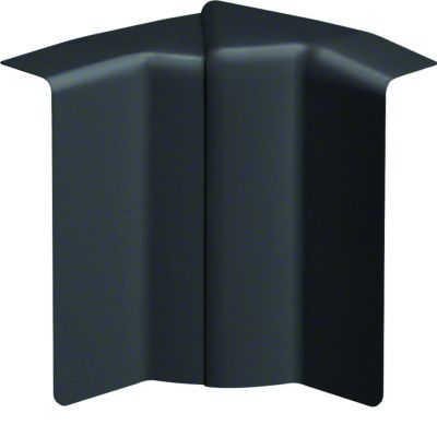 tehalit.SL Kąt wewnętrzny regulowany 20x80 czarny SL2008049011 HAGER (SL2008049011)