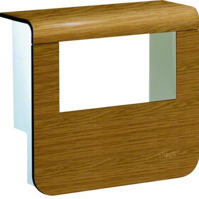 tehalit.SL Pokrywa nośnika urządzeń 20x55 2*45x45 dąb SL20055932D5 HAGER (SL20055932D5)