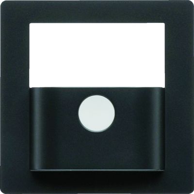 BERKER KNX e/s Q.x Płytka czołowa do modułu czujnika ruchu KNX antracyt aksamit lakierowana. 80960426 HAGER (80960426)