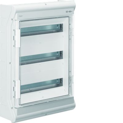 vector outdoor Rozdzielnica natynkowa IP65 odporna na UV przetłoczenia 3x18 VE318PN HAGER (VE318PN)