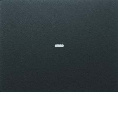 BERKER KNX e/s K.x Klawisz z soczewką do modułu przycisku pojedyncza antracyt mat 80960275 HAGER (80960275)