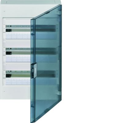 vega Rozdzielnica natynkowa 3x18 IP40 drzwi transparentne VB318TB HAGER (VB318TB)