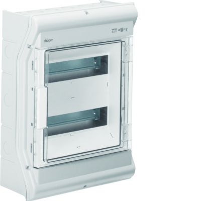 Rozdzielnica modułowa 2x12 natynkowa odporna UV IP65 Vector VE212PN HAGER (VE212PN)