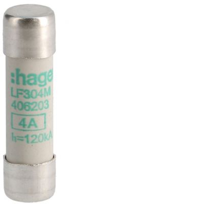Wkładka bezpiecznikowa cylindryczna CH-10 10x38mm aM 4A 500VAC LF304M HAGER (LF304M)