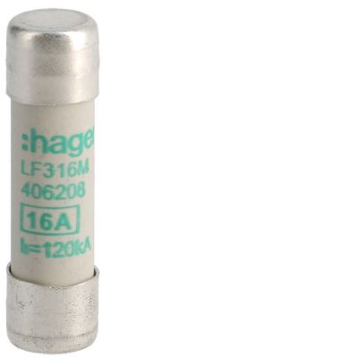 Wkładka bezpiecznikowa cylindryczna CH-10 10x38mm aM 16A 500VAC LF316M HAGER (LF316M)