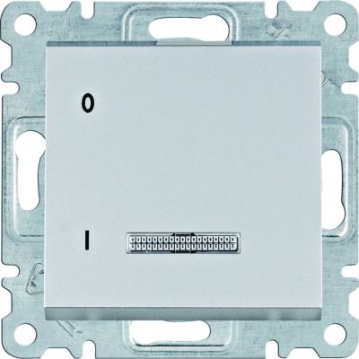 lumina Łącznik kontrolny 1-biegunowy, srebrny 16A/250VAC (WL0612)