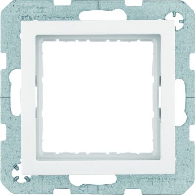 BERKER B.Kwadrat Zestaw adaptacyjny do modułów systo 45x45mm biały 14408989 HAGER (14408989)