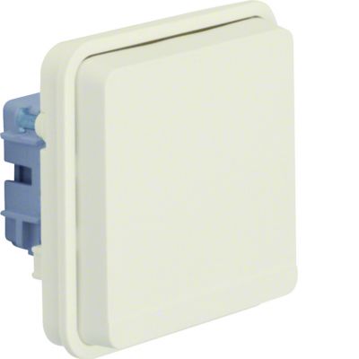 BERKER W.1 Moduł gniazda z uziemieniem 2P+Z IP55 biały 6768803512 HAGER (6768803512)