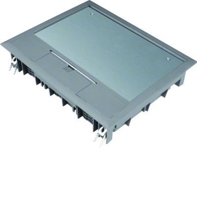 tehalit.VE-EE Pokrywa uchylna VE09 200x253 wykładzina 5mm stal szary PA VE09057011 HAGER (VE09057011)