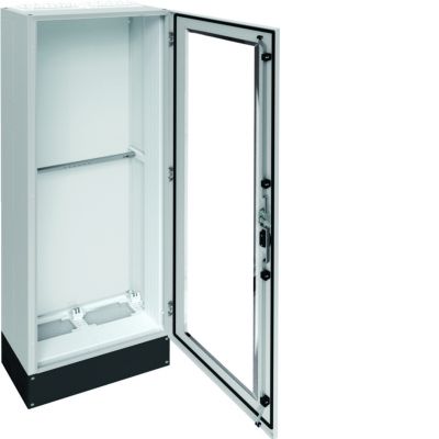 univers Rozdzielnica stojąca IP55 kl. II 550x1850x275 + cokół 200mm drzwi transparentne FR22L2 HAGER (FR22L2)