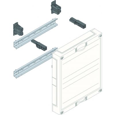 univers N HC 300x250mm zestaw z pokrywą pełną z TS35 UC21RK HAGER (UC21RK)