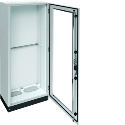 univers Rozdzielnica stojąca IP55 kl. II 550x1850x275 + cokół 100mm drzwi transparentne FR22L1 HAGER (FR22L1)