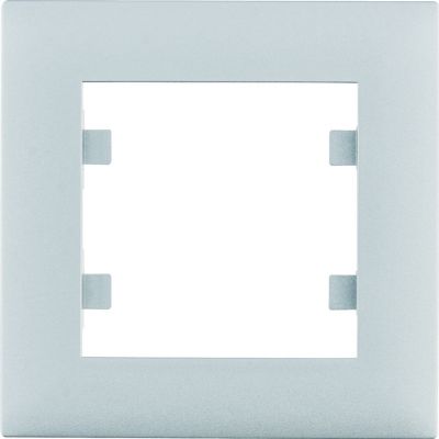 lumina intense Ramka pojedyncza srebrna WL5512 HAGER (WL5512)