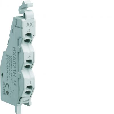 Styk pomocniczy x160-P160-x250-P250-x630-P630 1P 250VAC HXA021H HAGER (HXA021H)