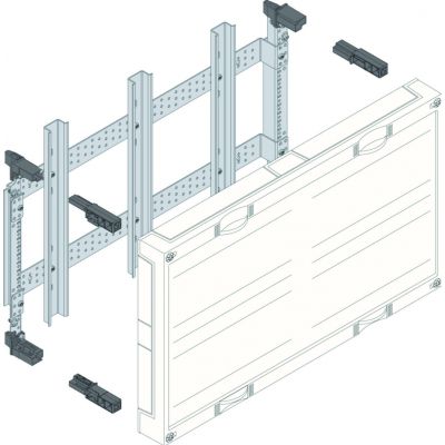 univers N Blok dla zacisków szeregowych pionowych 300x500mm UD22A2 HAGER (UD22A2)