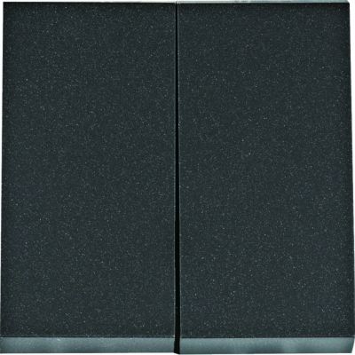 lumina Klawisze do łączników 2-klawiszowych, czarny (WL6053)