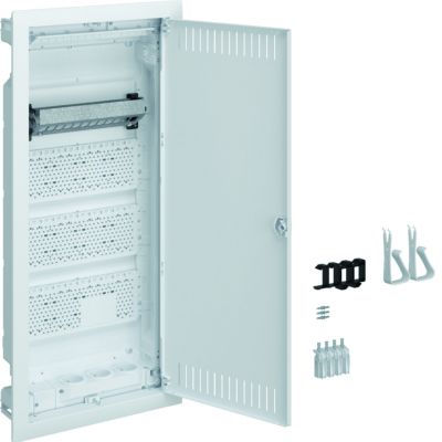 Rozdzielnica modułowa 4x12 do g/k patch panel z gniazdem potrójnym 230V Volta VH48NWP HAGER (VH48NWP)