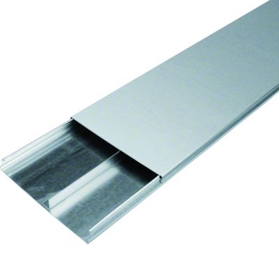 tehalit.UK Kanał do wylewki podłogowej 2-komorowy 240X28mm stal UK240282 HAGER (UK240282)