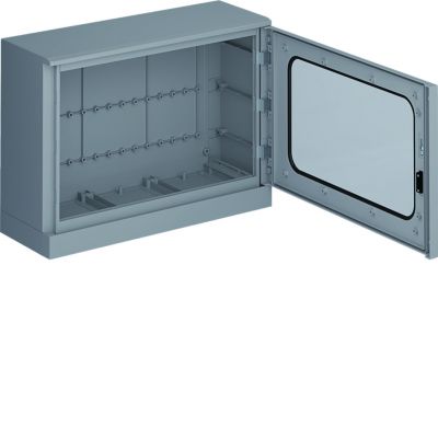 orion+ Obudowa poliester 600x850x300mm IP65 PANEL-struct. z cokołem drzwi transparentne FL525B HAGER (FL525B)