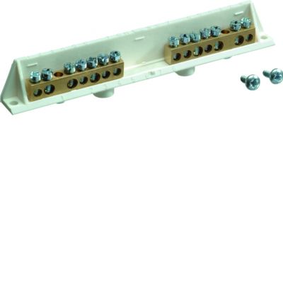 vector/vector outdoor Wspornik z zaciskami PE/N 2x7 zaciski VZ723 HAGER (VZ723)