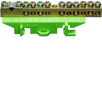 Zaciski ochronne 1x25+5x16+5x10 KM11B HAGER (KM11B)