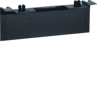 tehalit.SL Maskownica nośnika 20x80 fi60 czarny SL20080AC9011 HAGER (SL20080AC9011)