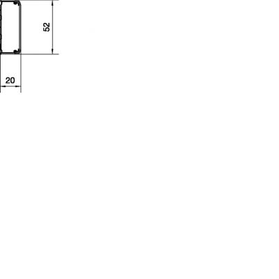 tehalit.ateha Kanał 20x50 L=2,0m, biały (ATA205009016)