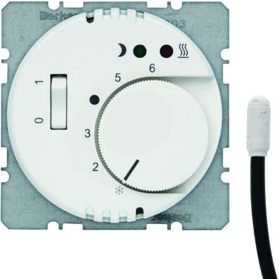 BERKER Twinpoint Regulator temperatury podłogowej biały 203419 HAGER (203419)