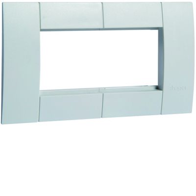 tehalit.WA Ramka montażowa podwójna 45x45mm jasnoszary GT4527035 HAGER (GT4527035)