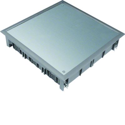 tehalit.VE-EE Pokrywa pełna VDQ12 244x244 wykładzina 5mm stal szary PA VDQ12057011 HAGER (VDQ12057011)
