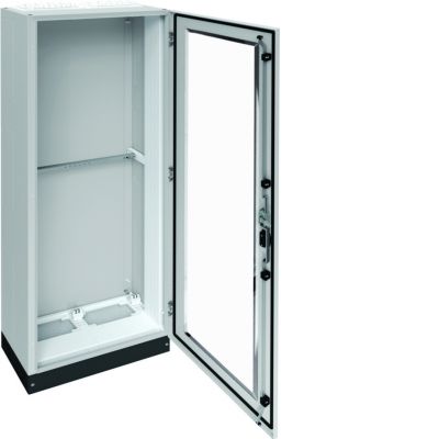 univers Rozdzielnica stojąca IP55 kl. I 550x1850x275 + cokół 100mm drzwi transparentne FR22K1 HAGER (FR22K1)