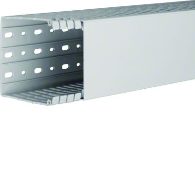 tehalit.HA7 Kanał grzebieniowy bezhalogenowy 100x100mm jasnoszary HA7100100 HAGER (HA7100100)