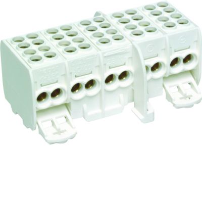 Zaciski rozgałęźne 5-polowe 2x25/2x16mm2 KH25C HAGER (KH25C)