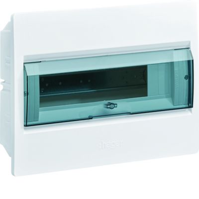 cosmos Rozdzielnica 1x12M podtynkowa IP40 drzwi transparentne VR112TP HAGER (VR112TP)